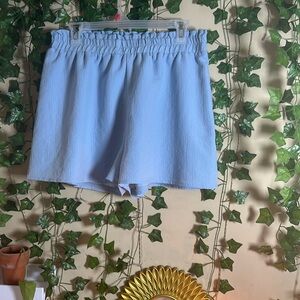 Light blue SHEIN shorts